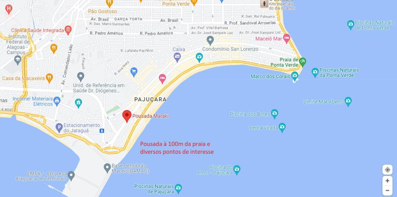 Pousada Maraki Maceió Exteriör bild
